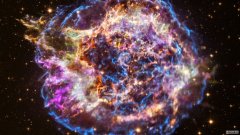 沐鸣在NASA最新发布的一段视频中，超新星的形态及其冲击波发生了逆转