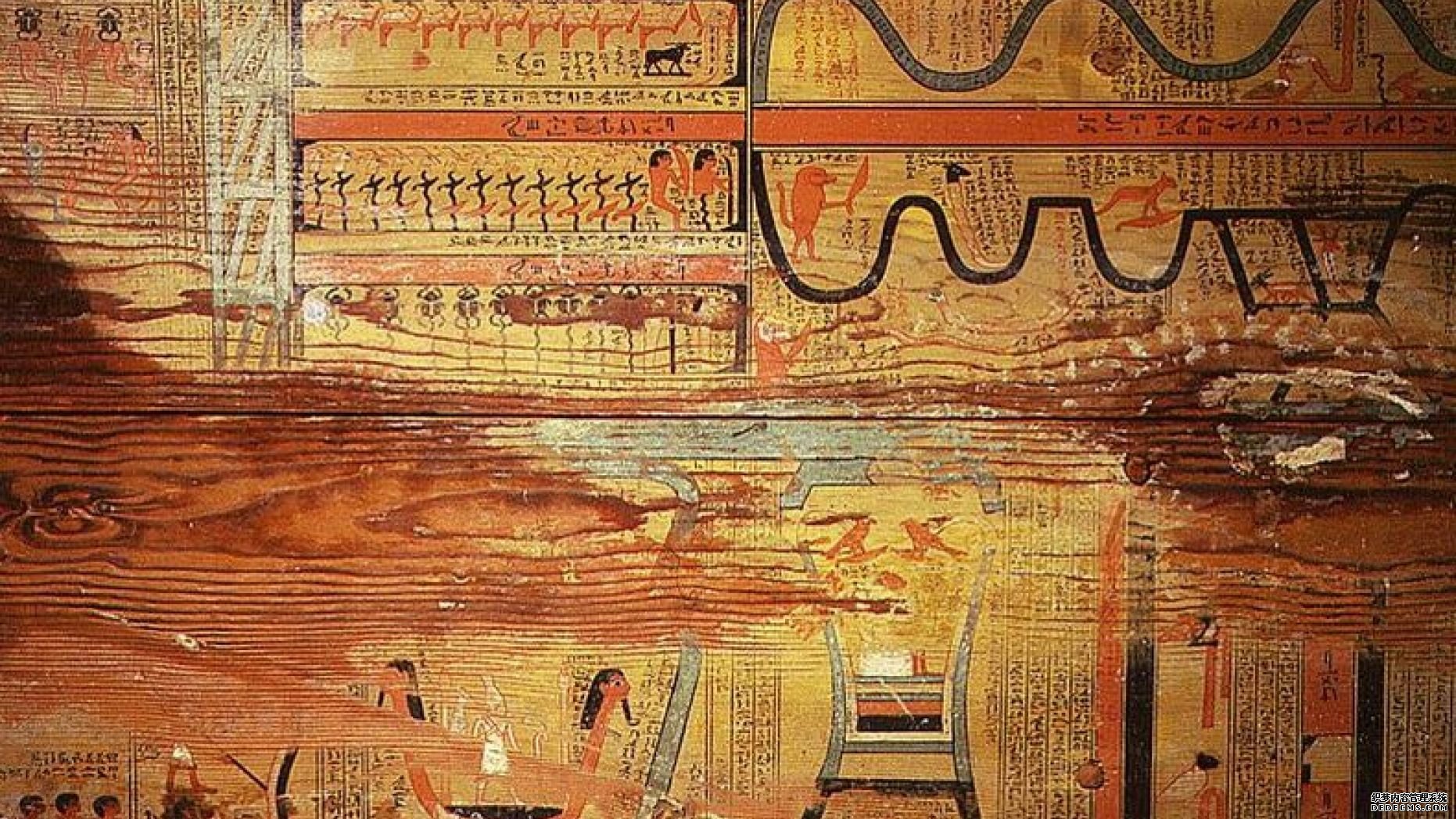 沐鸣平台,有4000年历史的埃及地下世界指南可能是最古老的绘本“书”