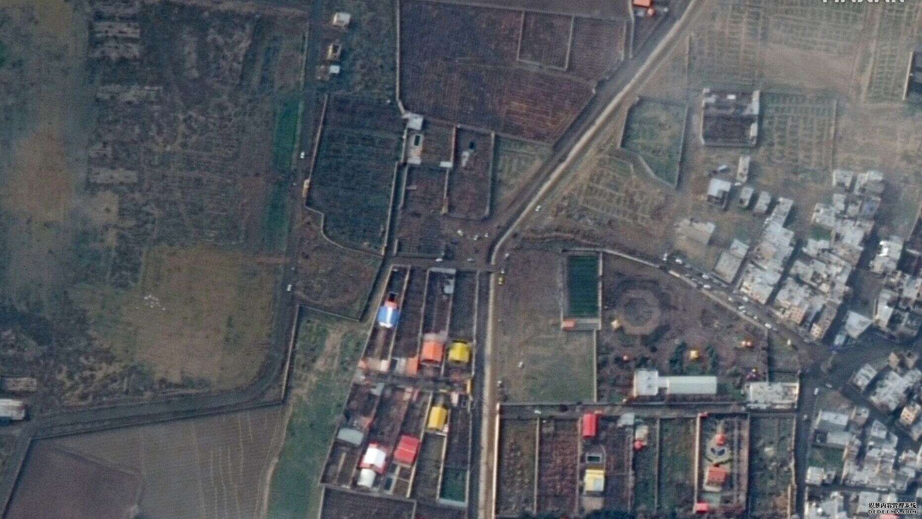 杏3沐鸣平台,卫星图像显示乌克兰飞机坠毁地点