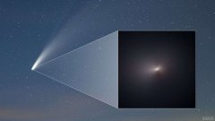 新发布的照片显示，杏3沐鸣平台彗星NEOWISE完好无损地躲过了太阳