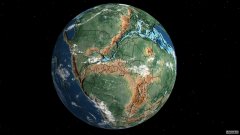 沐鸣平台地图显示了你的家乡几亿年前的位置