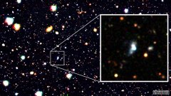 一个破纪录的缺氧星系可能充满了巨大恒星的碎片